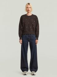 G-Star Bluza w kolorze brązowym rozmiar: M. Brązowe bluzy damskie G-Star, m, bez wzorów, z bawełny, bez kaptura. Za 219.60 zł.