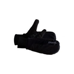 Rękawice Craft core insulate mitten. Czarne rękawiczki damskie Craft, bez wzorów, z polaru. Za 207.50 zł.