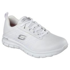 Buty sportowe Sneakersy damskie, Skechers Sure Track-Erath. Białe obuwie sportowe casual damskie Skechers, trekkingowe, Skechers Sport. Za 339.99 zł.