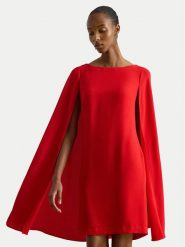 LAUREN RALPH LAUREN Sukienka koktajlowa 253980921009 Czerwony Slim Fit. Czerwone sukienki damskie Lauren Ralph Lauren, bez wzorów, z syntetyku, wizytowe, bez ramiączek. Za 1,299.00 zł.