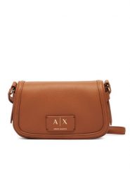Armani Exchange Torebka XW002596 AF22649 U6119 Brązowy. Brązowe listonoszki damskie Armani Exchange, bez wzorów, ze skóry, bez dodatków. Za 599.99 zł.