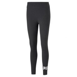 Legginsy damskie Puma ESS Logo. Szare legginsy damskie Puma, s, bez wzorów. Za 183.50 zł.