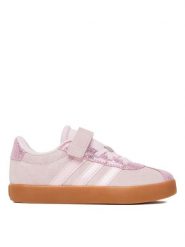 Adidas Sneakersy VL Court 3.0 Shoes Kids JP7835 Różowy. Czerwone buty sportowe dziewczęce Adidas, bez wzorów, ze skóry, bez zapięcia. Za 169.99 zł.