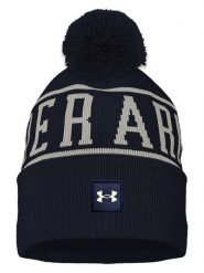Under Armour Czapka "Halftime Pom" w kolorze czarnym rozmiar: onesize. Czarne czapki damskie Under Armour, bez wzorów, ze splotem. Za 114.17 zł.