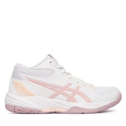 Buty halowe Asics. Białe obuwie sportowe casual damskie Asics. Za 429.99 zł.