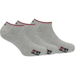 Fila 3-pack niewidoczne skarpetki bambusowe roz. 39-42. Czerwone skarpetki damskie Fila, bez wzorów. Za 139.99 zł.