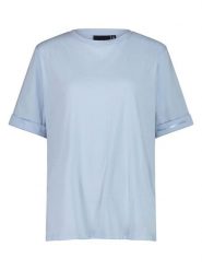 Cmp Koszulka w kolorze błękitnym rozmiar: 36. Niebieskie koszulki damskie CMP, bez wzorów, z bawełny, bez kołnierzyka, bez ramiączek. Za 47.82 zł.