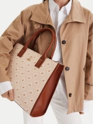 Beverly Hills Polo Club Torebka CEO-BHPC-S-003-07 Écru. Torebki klasyczne damskie Beverly Hills Polo Club, z materiału, bez dodatków. Za 299.99 zł.