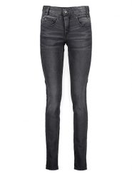 Herrlicher Dżinsy - Skinny fit - w kolorze antracytowym rozmiar: W25/L32. Czarne jeansy damskie Herrlicher. Za 100.99 zł.