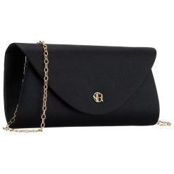 Kopertówka damska wykonana ze skóry ekologicznej w czarnym kolorze Rovicky R-XS029-1. Czarne torebki wieczorowe damskie ROVICKY, bez wzorów, ze skóry ekologicznej, bez dodatków. Za 45.00 zł.