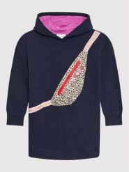 Marc Jacobs Sukienka codzienna W12413 S Granatowy Relaxed Fit. Niebieskie sukienki dziewczęce Marc Jacobs, bez wzorów, z bawełny, bez ramiączek, proste. Za 419.99 zł.