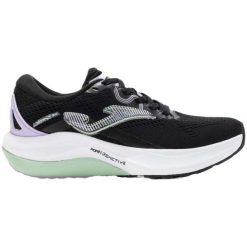 Buty do biegania damskie Joma Hispalis. Czarne obuwie sportowe damskie Joma, bez zapięcia, do biegania. Za 249.99 zł.