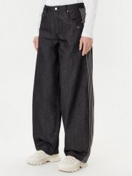 Adidas Jeansy Premium Essentials JV7773 Czarny Wide Leg. Czarne jeansy damskie Adidas. Za 399.99 zł.