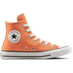 Sneakers Converse Chuck Taylor All Star. Brązowe obuwie sportowe damskie Converse, z zamszu, bez zapięcia, na fitness i siłownię. Za 490.00 zł.