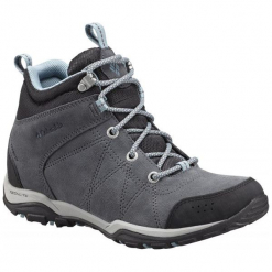 Columbia Buty Trekkingowe Damskie Fire Venture Mid Suede Waterproof Graphite Storm 38,5. Szare obuwie trekkingowe damskie Columbia, ze skóry. Za 479.00 zł.