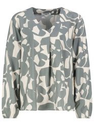 Sublevel Bluzka w kolorze miętowo-kremowym rozmiar: M. Zielone bluzki damskie Sublevel, m, bez wzorów, bez kołnierzyka, bez ramiączek. Za 104.64 zł.