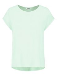 Sublevel Bluzka w kolorze miętowym rozmiar: XXL. Zielone bluzki damskie Sublevel, xxl, bez wzorów, z wiskozy, bez kołnierzyka, bez ramiączek. Za 43.99 zł.