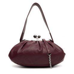 Torebka Weekend Max Mara. Fioletowe torebki wieczorowe damskie Weekend Max Mara, bez wzorów, bez dodatków. Za 1,819.00 zł.