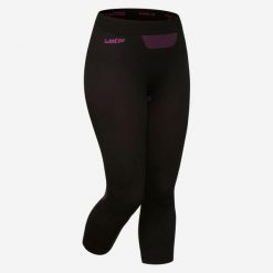 Legginsy termoaktywne narciarskie damskie Wedze 580 I-Soft. Czarne legginsy damskie WED'ZE, m, bez wzorów, z elastanu. W wyprzedaży za 59.99 zł.
