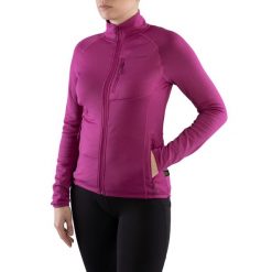 Bluza trekkingowa techniczna damska Viking Jukon na zamek. Czerwone bluzy damskie Viking, xl, bez wzorów, bez kaptura. Za 272.99 zł.