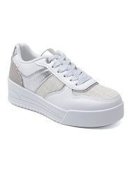 Sixth Sens Sneakersy w kolorze kremowo-biało-szarym rozmiar: 37. Białe obuwie sportowe damskie Sixth Sens, bez zapięcia. Za 127.35 zł.