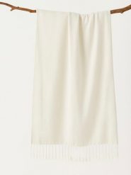 Samimi Chusta hammam w kolorze kremowym - 180 x 100 cm rozmiar: onesize. Brązowe chusty damskie Samimi, bez wzorów, z materiału. Za 54.95 zł.