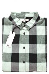 KOSZULA DAMSKA LEE BELL SKOSZULA DAMSKA LEEVE SHIRT PALE MINT L45ZKHER 112110688. Zielone koszule damskie Lee, l, bez wzorów, bez kołnierzyka, bez ramiączek. W wyprzedaży za 59.99 zł.