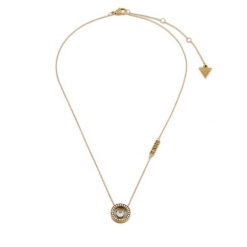 Naszyjnik Guess. Żółte naszyjniki damskie Guess, złote. Za 159.99 zł.