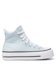 Converse Trampki Chuck Taylor All Star Padded Lift Platform A10452C Szary. Szare trampki damskie Converse, bez wzorów, z materiału, bez zapięcia. W wyprzedaży za 249.99 zł.