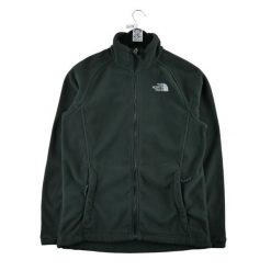 Second life - The North Face polarowa kurtka damska - Jak nowy. Czarne kurtki damskie The North Face, l, bez wzorów, z materiału, bez kaptura. Za 170.36 zł.