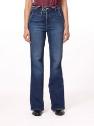 Scotch & Soda Dżinsy - Flare fit - w kolorze granatowym rozmiar: W31. Niebieskie jeansy damskie Scotch & Soda, z podwyższonym stanem. Za 276.71 zł.