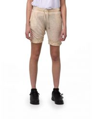 Szorty damskie Leone 1947 Apparel z koronką elastyczny pas. Brązowe spodenki sportowe damskie LEONE 1947 APPAREL, xs, bez wzorów, z koronki, na fitness i siłownię. Za 84.16 zł.