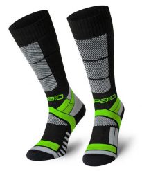 Skarpety narciarskie Spaio Thermo-Evo Unisex. Czarne skarpetki damskie Spaio, bez wzorów, z elastanu. Za 74.90 zł.