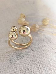 Atelier MIU Pozłacany pierścionek rozmiar: onesize. Żółte pierścionki damskie atelier MIU, pozłacane. Za 87.81 zł.