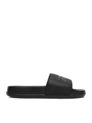 Reebok Klapki CEOWB-ZJ250026A Czarny. Czarne klapki damskie Reebok, bez wzorów, z materiału, bez obcasa, bez zapięcia. Za 89.99 zł.