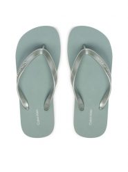 Calvin Klein Japonki Arwa HW0HW02956 Zielony. Zielone klapki damskie Calvin Klein, bez wzorów, z syntetyku, bez obcasa, bez zapięcia. Za 149.99 zł.