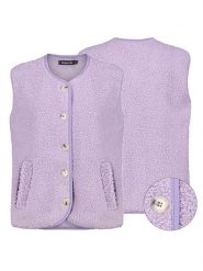 Sublevel Kamizelka pluszowa w kolorze lawendowym rozmiar: S/M. Różowe kamizelki damskie Sublevel, m, bez wzorów, bez kaptura. Za 200.13 zł.