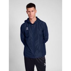 Niezbędna bluza dresowa Hummel Aw. Niebieskie bluzy damskie Hummel, bez wzorów, z dresówki, bez kaptura. Za 204.50 zł.