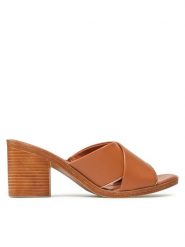 Lasocki Klapki ARC-2289-03 Brązowy. Brązowe klapki damskie Lasocki, bez wzorów, ze skóry, bez obcasa, bez zapięcia. Za 179.99 zł.