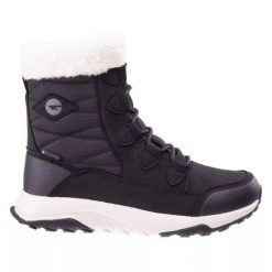 Buty Hi-Tec Mestia Mid Wp W 92800377013 czarne. Czarne śniegowce damskie z gumy. Za 357.98 zł.