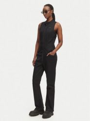 G-Star Raw Kombinezon Lynn D28416-C105 Czarny Slim Fit. Czarne sukienki damskie G-Star Raw, bez wzorów, z bawełny, retro, bez ramiączek. Za 579.99 zł.