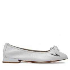 Baleriny Caprice. Niebieskie balerinki damskie Caprice, bez wzorów. Za 249.99 zł.