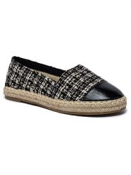 Foreverfolie Espadryle w kolorze czarnym rozmiar: 40. Czarne espadryle damskie Foreverfolie, bez wzorów, bez obcasa. Za 82.83 zł.