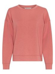 MOSS COPENHAGEN Bluza "Ima Q" w kolorze koralowym rozmiar: L/XL. Czerwone bluzy damskie Moss Copenhagen, l, bez wzorów, bez kaptura. Za 114.44 zł.