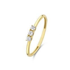 Beloro Pierścionek Beloro Jewels Monte Napoleone Stella złoty - 9-karatowe złoto Pierścionki 1 ct Damski. Żółte pierścionki damskie Beloro, z cyrkonią, złote. Za 381.99 zł.