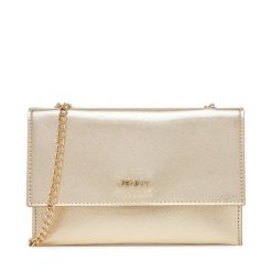 Torebka JENNY. Żółte torebki wieczorowe damskie Jenny, bez wzorów, bez dodatków. Za 69.99 zł.