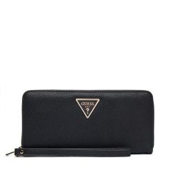 Portfel Guess. Czarne portfele damskie Guess, z aplikacjami. Za 229.99 zł.
