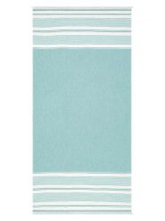 Egeria Chusta hammam "Pestemal" w kolorze turkusowo-kremowym rozmiar: 80x180 cm. Brązowe chusty damskie Egeria, bez wzorów, z bawełny. Za 26.99 zł.