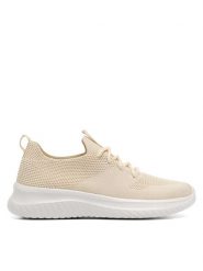 Sprandi Sneakersy FLEXI WP-S23R241A-4 Beżowy. Brązowe obuwie sportowe damskie Sprandi, z materiału, bez zapięcia. Za 99.99 zł.
