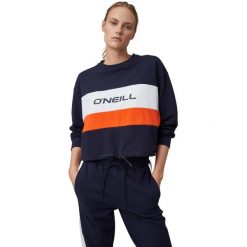 Bluza O'Neill LW Athleisure Crew, Kobiety. Niebieskie bluzy damskie O'Neill, xl, bez wzorów, z bawełny, bez kaptura. Za 290.00 zł.